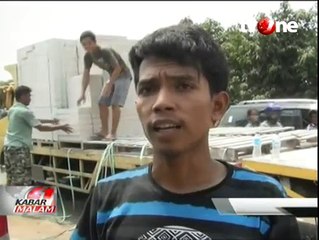 Tabrakan Beruntun, Truk Sarat Muatan Terjun ke Sungai