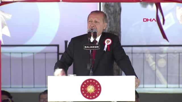 Balıkesir - Erdoğan Döviz Kurundaki İstikrarsızlık Ülkemize Yönelik Bir Operasyondur-6