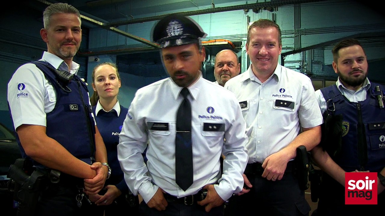 L'agent Verhaegen dans le Soirmag