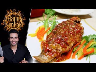 Fish Steak with Tamarind Sauce Recipe by Chef Basim Akhund 27 February 2018