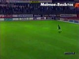 Beşiktaş-Malmö eşleşmesi akıllara, Recep Çetin'in kendi kalesine attığı harika golü getirdi