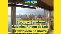 Studio w Benidorm, w dzielnicy Rincon de Loix z fantastycznym widokiem na morze