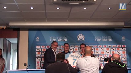Les premiers mots de Nemanja Radonjic à l'OM