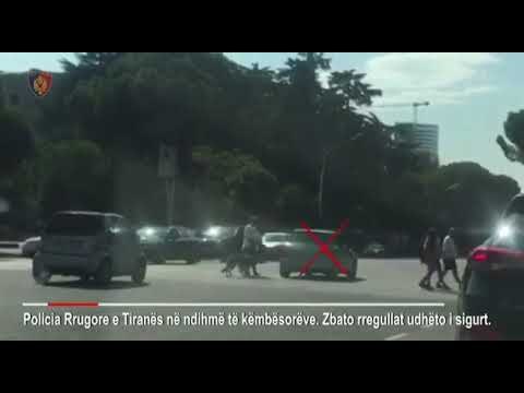 Ora News - Nuk u japin përparësi këmbësorëve, ndëshkohen 65 drejtues mjetesh