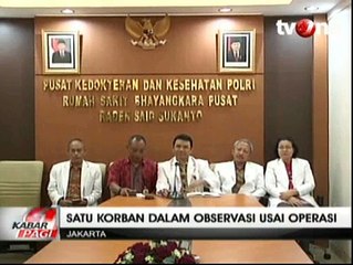 Tiga Korban Ledakan Tanah Abang Kondisinya Membaik