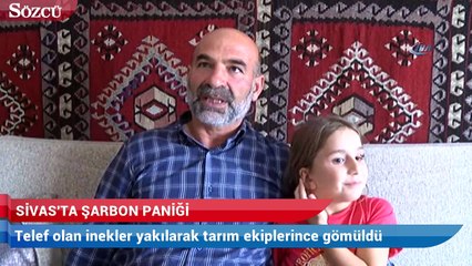 Sivas’ta şarbon paniği