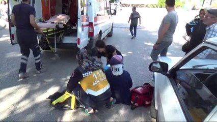 Otomobilin Çarptığı Yaya Yaralandı