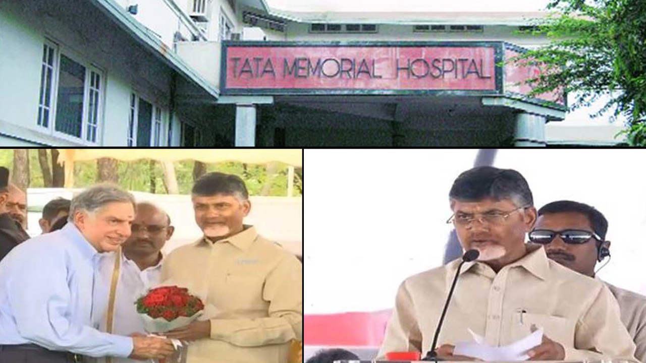 భూమిపూజ చేసిన చంద్రబాబు,రతన్ టాటా....!