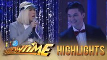 It's Showtime Miss Q & A: Vice Ganda scolds Dumbo for pulling Greg away