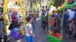 Suriyeli çocuklar için yapılan park törenle hizmete açıldı