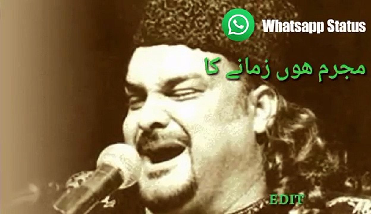 Mujrim_hun_zamane_kaa__Amjad_sabri__Whatsapp_Status_Video_30_Second_