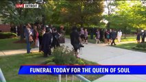 Funeral for 'Queen of Soul' Aretha Franklin Being Held in Detroit
