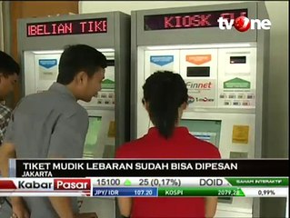 Tiket KA H-10 Lebaran Sudah Bisa Dipesan