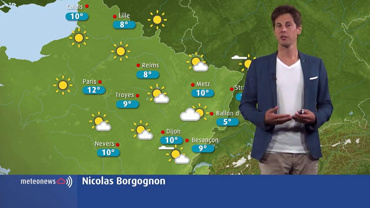 La météo du samedi 1er septembre 2018 en Lorrai...