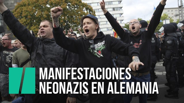 Las manifestaciones neonazis sacuden Alemania