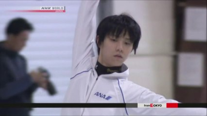 NewsLine 2018.08.31 - Skating Champ reveals plans for season (NHK WORLD TV)