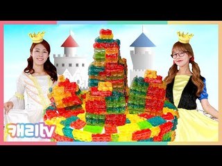 [만들기] 블록 젤리로 나만의 궁전 케이크 만들기 놀이