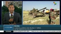 Cancilleres de Rusia y Siria se reúnen en Moscú