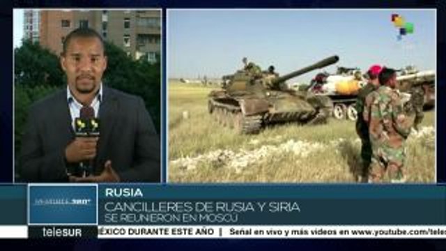 Cancilleres de Rusia y Siria se reúnen en Moscú