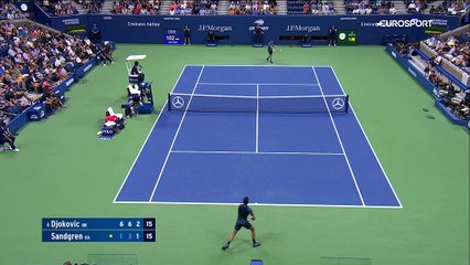 Djokovic a passé sans encombre l'obstacle Sandgren : le résumé de sa victoire
