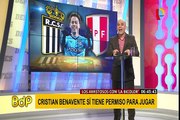 Cristian Benavente: Charleroi sí le dio permiso para jugar amistosos con la ‘bicolor’