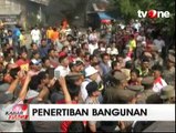 Eksekusi Ricuh, Warga Duren Sawit Bakar Ban dan Blokade Jalan