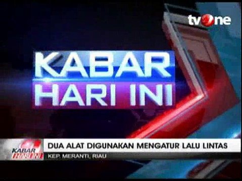 Atur Lalu Lintas, Polantas Meranti Gunakan Skuter Unik