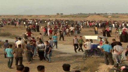 İsrail Askerleri Gazze Sınırında 28 Filistinliyi Yaraladı - Han