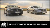 Peugeot 508 vs Renault Talisman : duel de françaises
