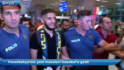Fenerbahçe’nin yeni transferi İstanbul’a geldi