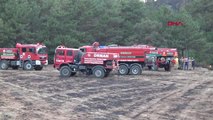 Bolu Göynük'te 2 Hektar Ormanlık Alan Yandı