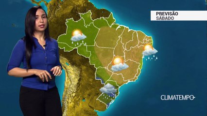 Previsão Brasil – Instabilidade provoca chuva no Sul e CO