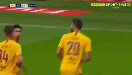 Federico Fazio Goal HD - AC Milan 1-1 AS Roma 31.08.2018