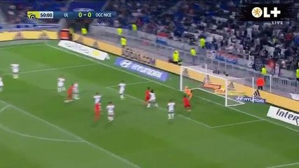 Résumé et buts Lyon (OL) -  Nice (OGCN) 0-1