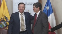 Ecuador y Chile rubrican acuerdos bilaterales en temas ambientales, mineros y sociales