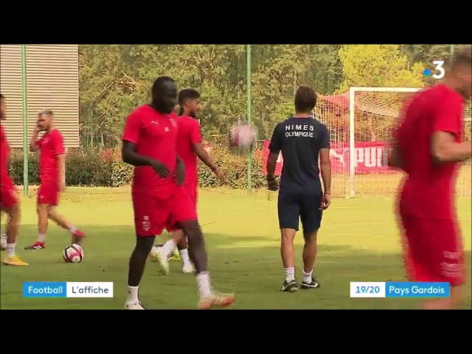 L'avant-match Nîmes vs Paris S. G. du 01 09 2018