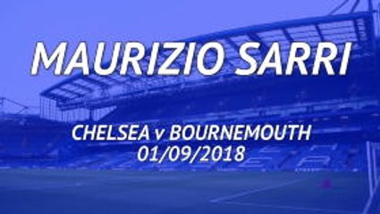 下载视频: 'I'm very happy with Chelsea's 100% start' - Sarri's best bits