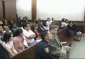 POLICE RESTRAINING TEEN IN COURTROOM AFTER BEING SENTENCED TO DEATH