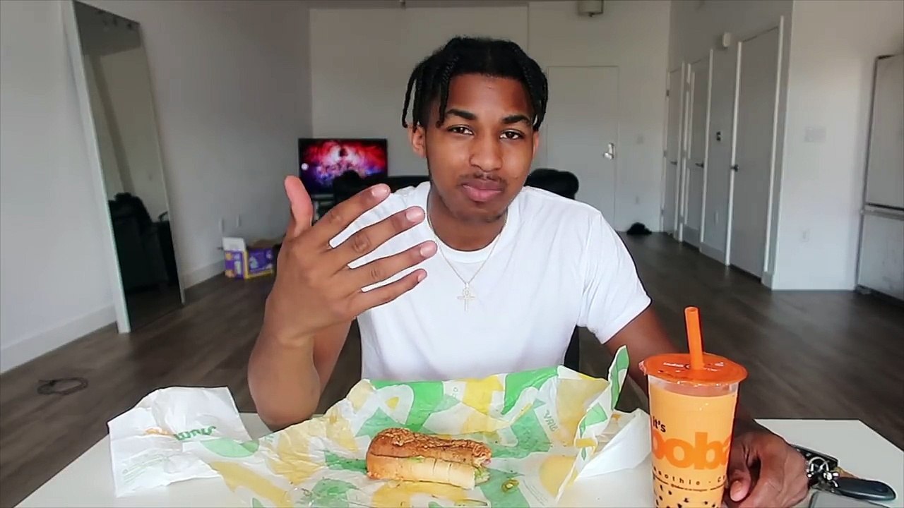SUBWAY & BOBA MILK TEA MUKBANG!! (I wanted to have a kid with my ex..?)