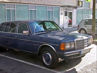mercedes benz w123 limusines