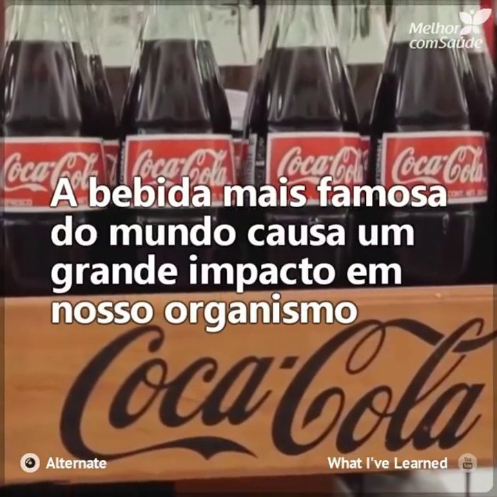O que acontece em seu corpo quando você toma uma Coca-Cola?