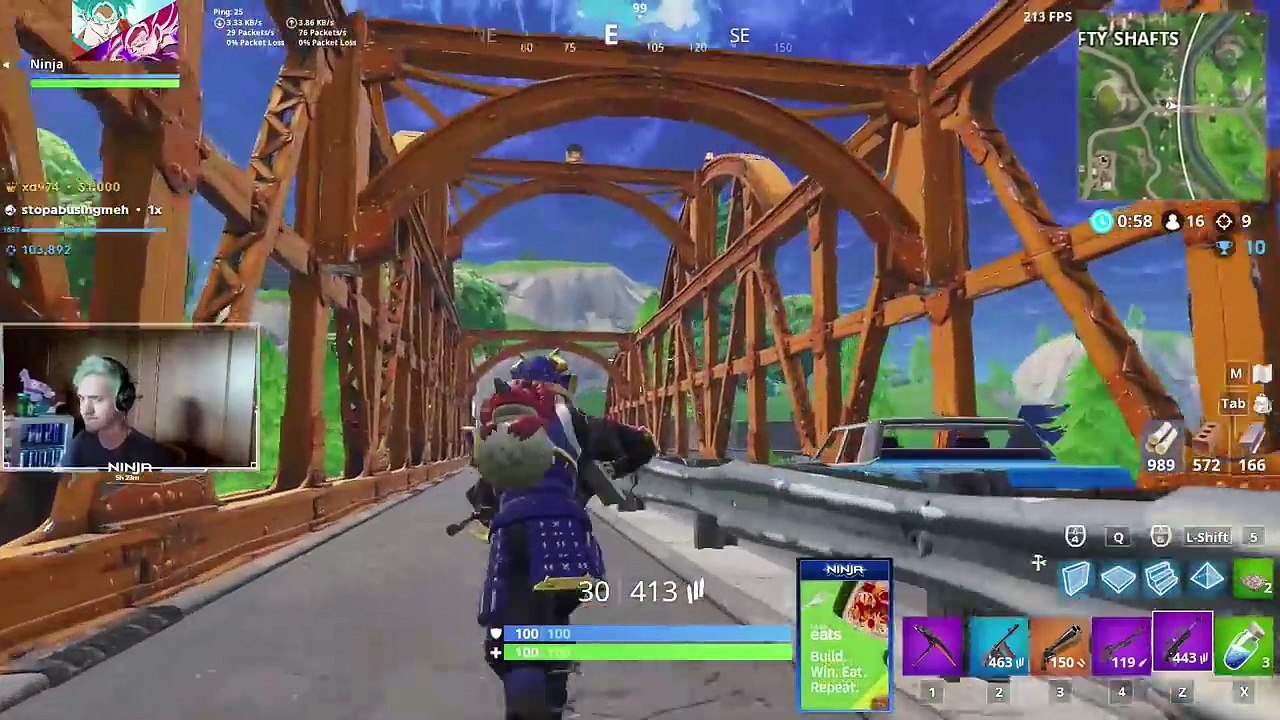 Tilted Towers: Samurai Rampage!! - Fortnite Battle Royale Gameplay - Ninja