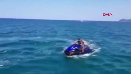 Rusya'da Jet Ski Patladı, Baba ve Oğlu Yaralandı.. O Anlar Kamerada