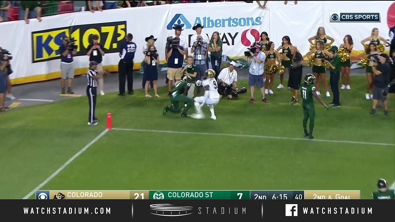 Colorado vs Colorado State Football Highlights (2018)