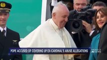 Explosive Letter Claims Pope Francis Helped Cover Up Cardinal McCarrick Sex Abuse  NBC Nightly News