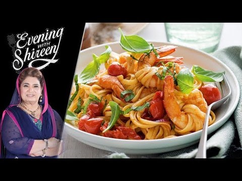 Chili Basil Prawns Recipe by Chef Shireen Anwar 28th February 2018
