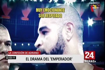 Adriano narró la tensa situación que le tocó vivir tras la muerte de su padre