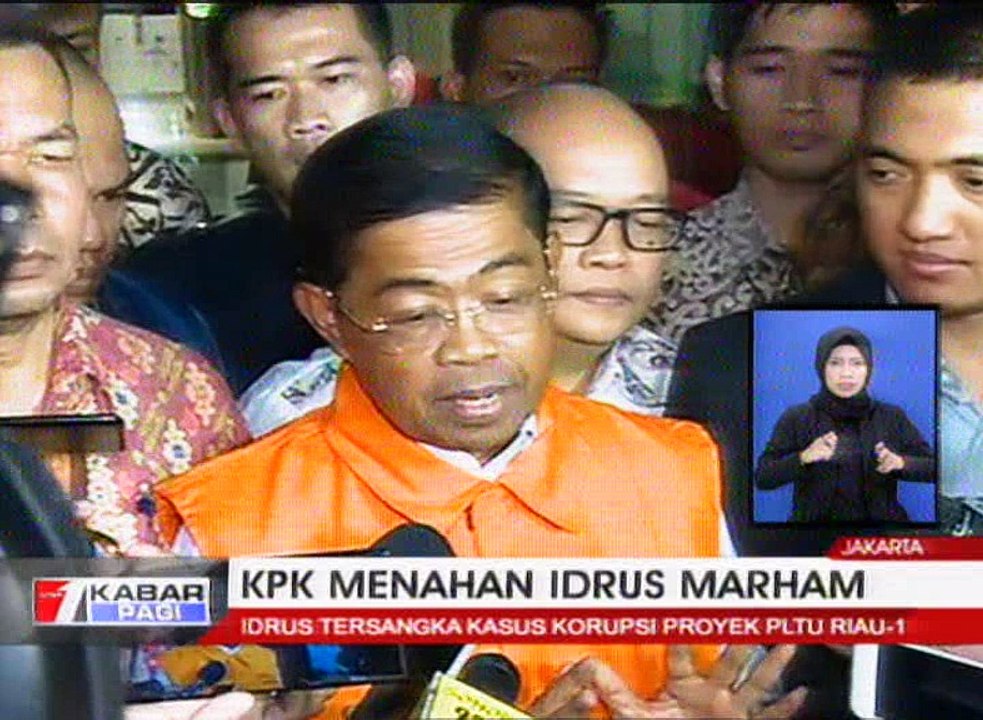 Komentar Idrus Marham Yang Pasrah Ditahan KPK