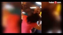 Otobüste yer verme kavgası; kadın yolcuya küfür edip saldırdı!