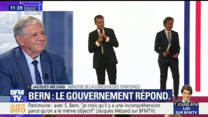 Bern: "Je crois qu'il y a une incompréhension" répond Jacques Mézard